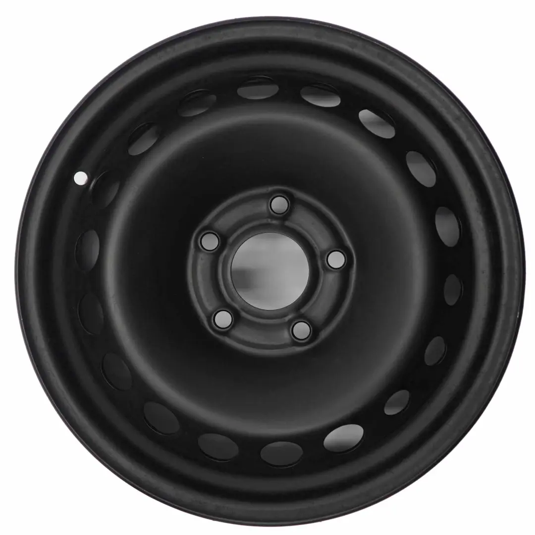 Jante Acier Noir 6.5J 15'' ET:38 pour VW Golf V Passat B5 à propos du numéro de pièce KBA43816 VW Golf V Passat B5 Jante Acier Noir 6.5J 15'' ET:38 - SKU KBA43816-1 - Numéro de pièce KBA43816