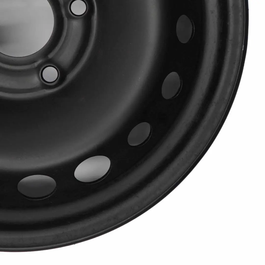 Jante Acier Noir 6.5J 15'' ET:38 pour VW Golf V Passat B5 à propos du numéro de pièce KBA43816 VW Golf V Passat B5 Jante Acier Noir 6.5J 15'' ET:38 - SKU KBA43816-1 - Numéro de pièce KBA43816