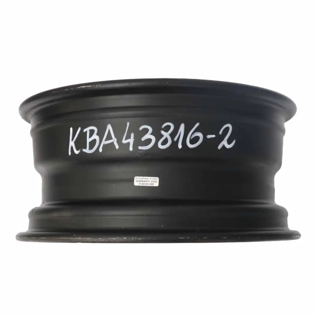 VW Golf V Felga Stalowa 15'' 6.5J - SKU KBA43816-2 - Numer Części KBA43816