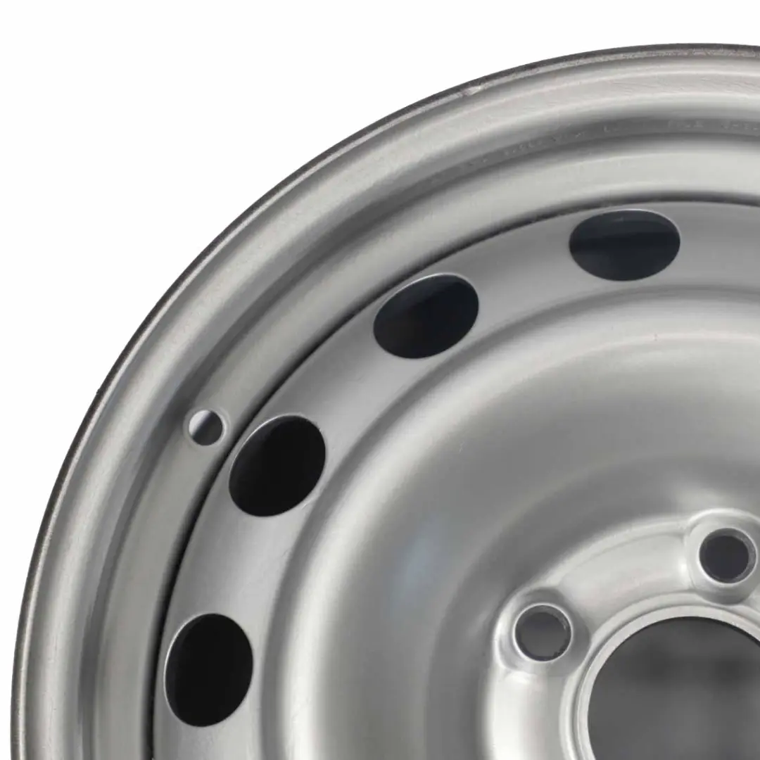 Steel Rim Wheel 6.5J 15'' ET:38 to VW Golf V Passat B5 Silver with Part number KBA43816 VW Golf V Passat B5 Silver Steel Rim Wheel 6.5J 15'' ET:38 - SKU KBA43816-2 - Part number KBA43816