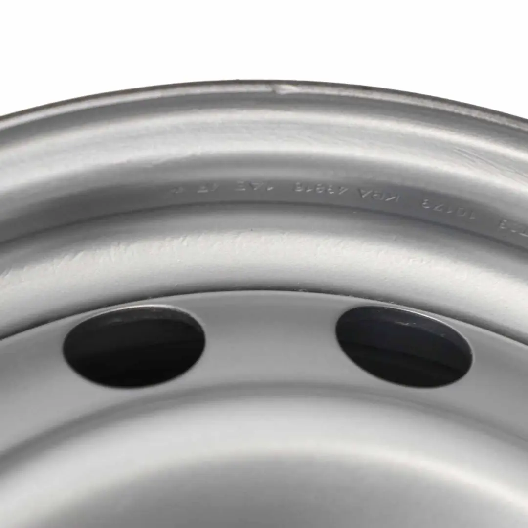 Plata llanta de acero 6.5J 15'' ET:38 para VW Golf V Passat B5 con número de pieza KBA43816 VW Golf V Passat B5 Plata llanta de acero 6.5J 15'' ET:38 - SKU KBA43816-2 - Número de pieza KBA43816