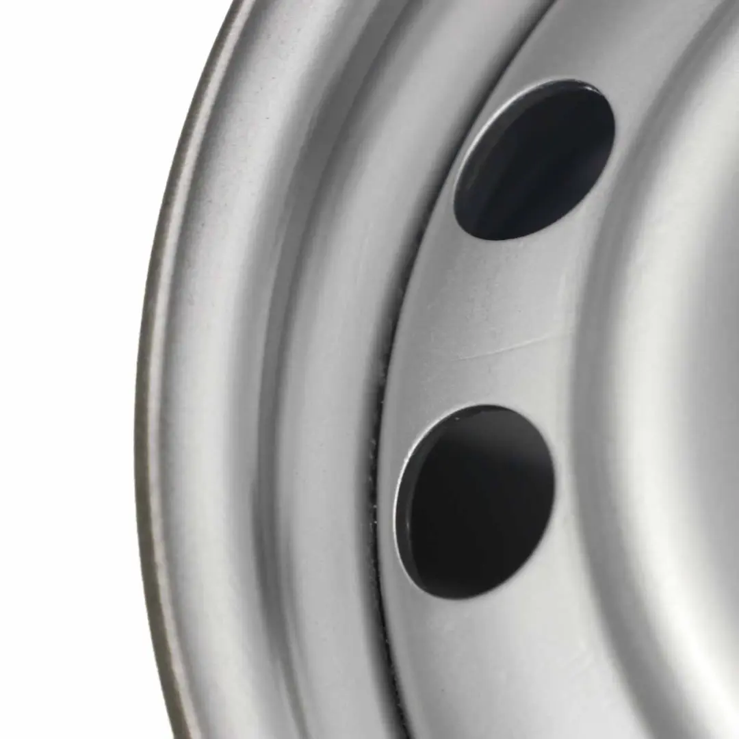 VW Golf V Passat B5 Silver Steel Rim Wheel 6.5J 15'' ET:38 - SKU KBA43816-2 - Part number KBA43816