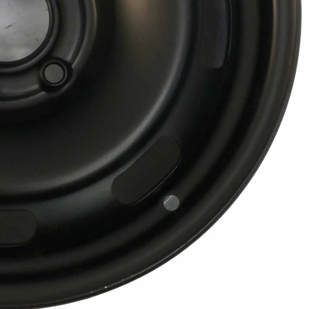Peugeot 308 Citroen C4 Black Steel Rim Wheel 6.5J 15'' ET:38 - SKU KBA43816 - Part number KBA43816