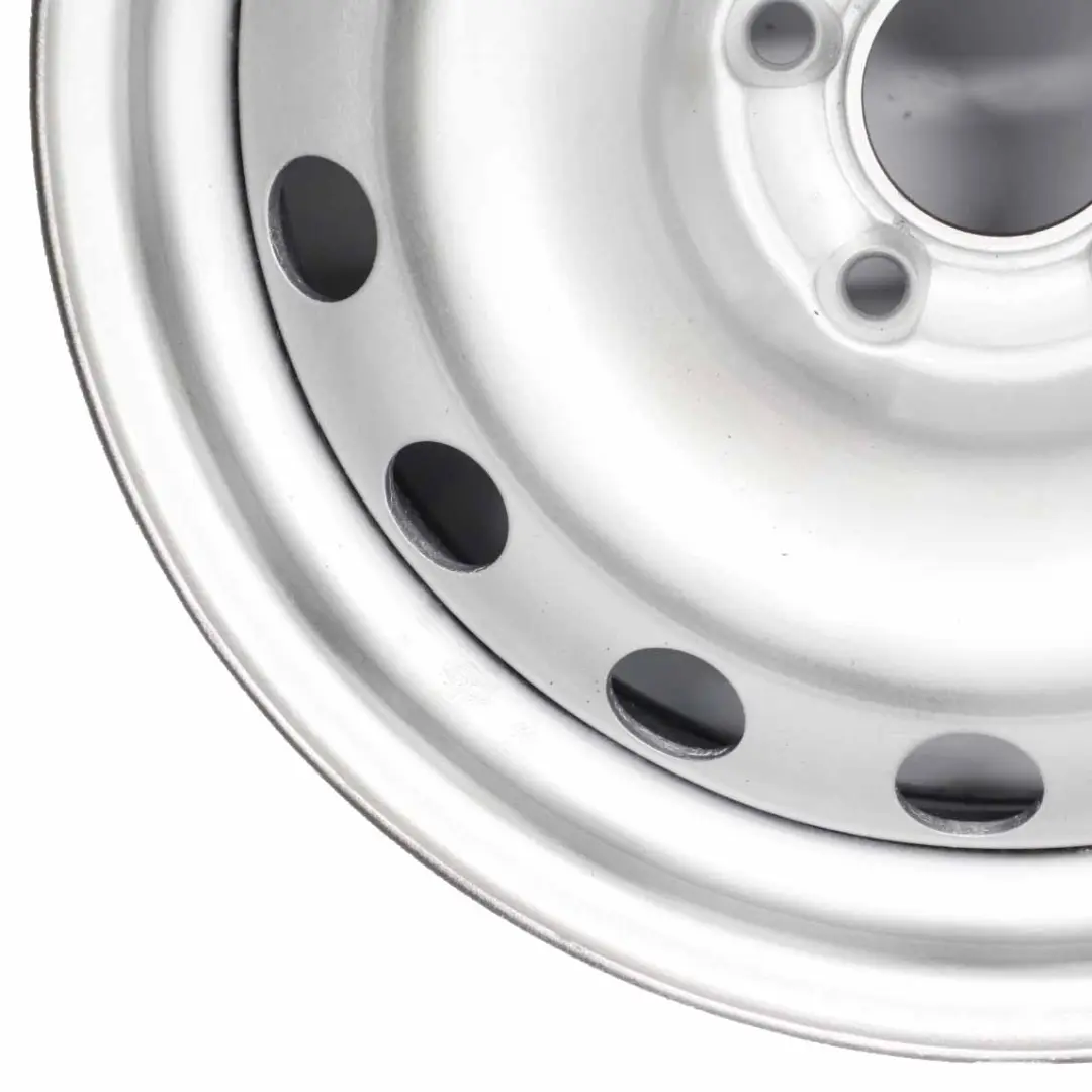 Peugeot Citroen Silver Steel Wheel Rim 16" ET:42 7J 5x108 - SKU KBA44544 - Part number KBA44544