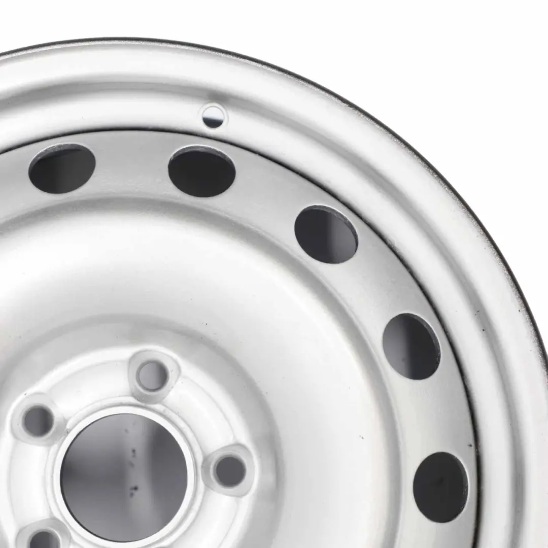 Peugeot Citroen Silver Steel Wheel Rim 16" ET:42 7J 5x108 - SKU KBA44544 - Part number KBA44544