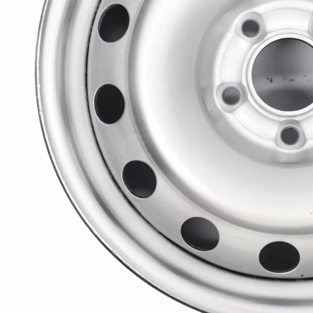 Peugeot Citroen Silver Steel Wheel Rim 16" ET:42 7J 5x108 - SKU KBA44544 - Part number KBA44544