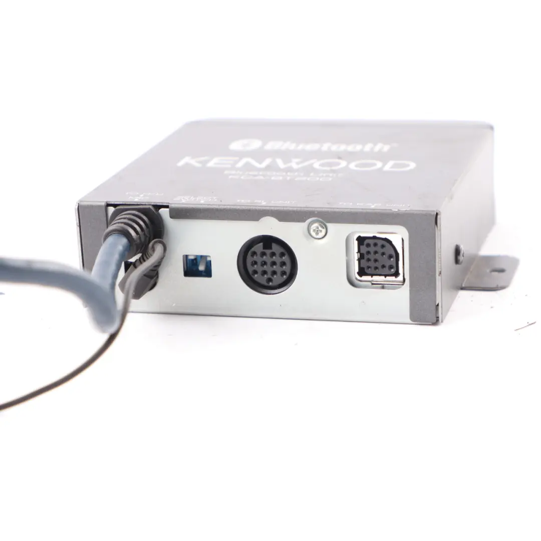 Kenwood Bluetooth Hands-free Interface Control Unit Module to with Part number KCA-BT200 Kenwood Bluetooth Hands-free Interface Control Unit Module - SKU KCA-BT200 - Part number KCA-BT200