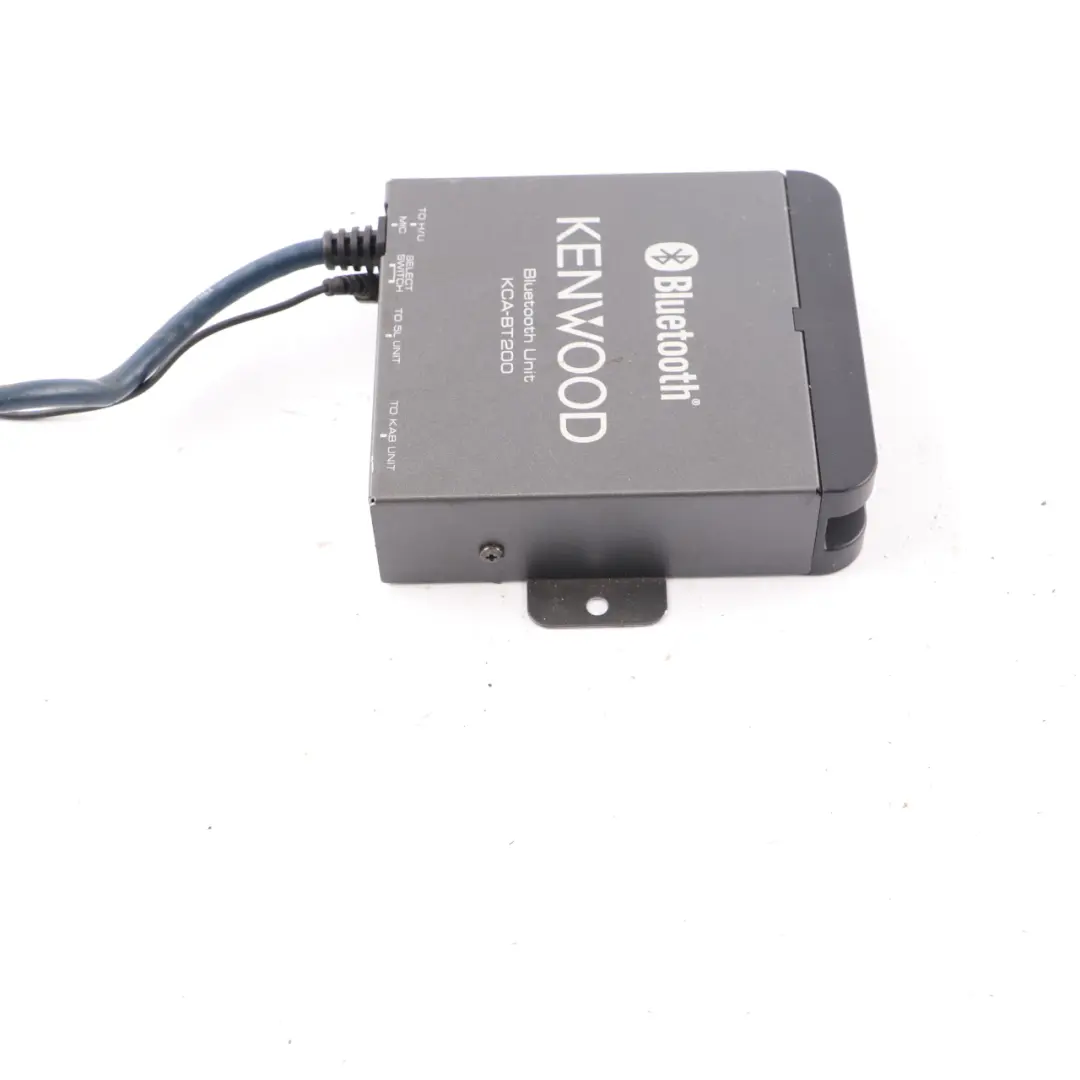 Kenwood Bluetooth Hands-free Interface Control Unit Module to with Part number KCA-BT200 Kenwood Bluetooth Hands-free Interface Control Unit Module - SKU KCA-BT200 - Part number KCA-BT200