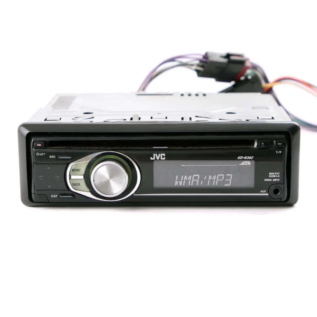 Genuine JVC Car Radio Stereo CD MP3 Audio Player Head Unit to with Part number KD-R302 Genuine JVC Car Radio Stereo CD MP3 Audio Player Head Unit - SKU KD-R302 - Part number KD-R302