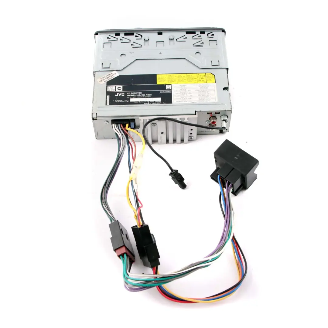 Genuine JVC Car Radio Stereo CD MP3 Audio Player Head Unit to with Part number KD-R302 Genuine JVC Car Radio Stereo CD MP3 Audio Player Head Unit - SKU KD-R302 - Part number KD-R302