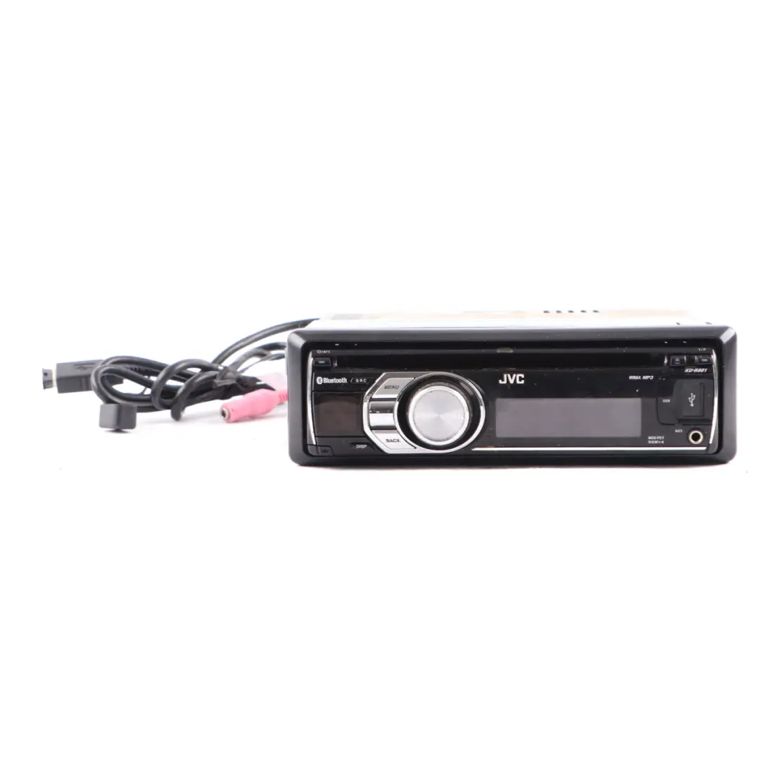 Genuine JVC Car Radio Stereo MP3 Audio Player Bluetooth Head Unit to with Part number KD-R801 Genuine JVC Car Radio Stereo MP3 Audio Player Bluetooth Head Unit - SKU KD-R801 - Part number KD-R801