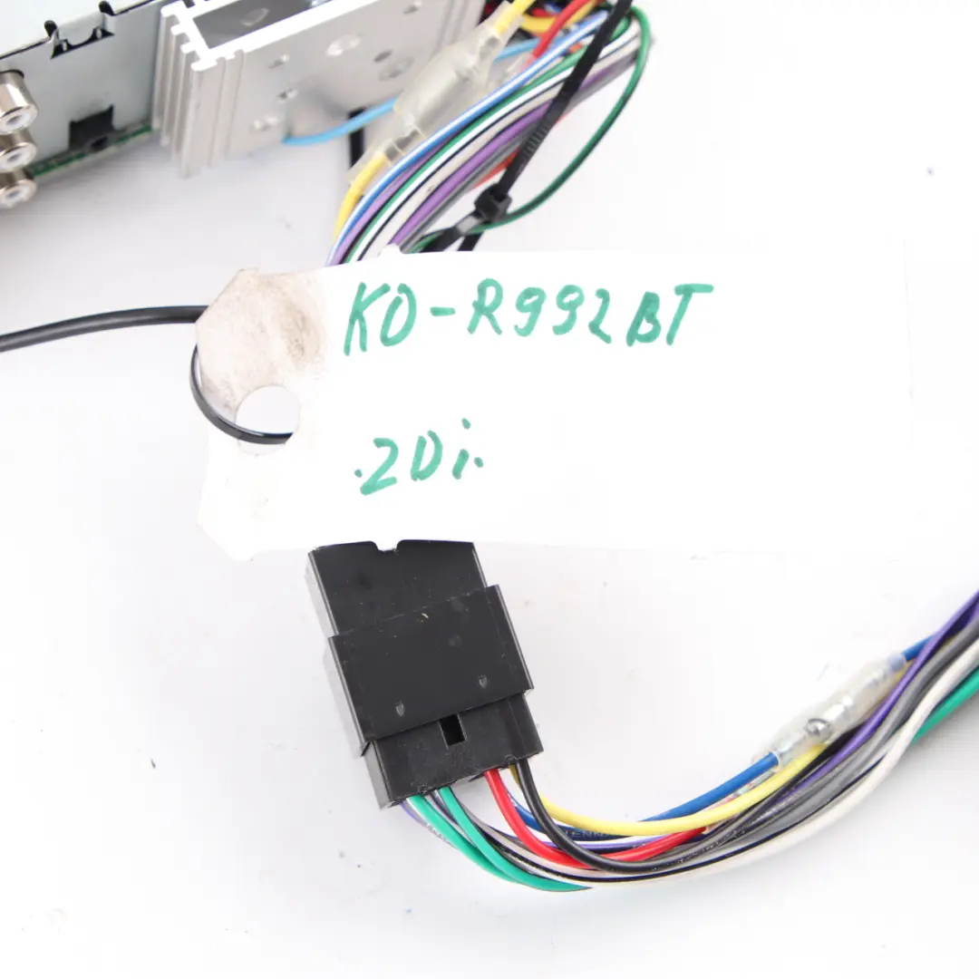 Genuine JVC Car Radio Stereo CD MP3 Audio Player Bluetooth Head Unit to with Part number KD-R992BT Genuine JVC Car Radio Stereo CD MP3 Audio Player Bluetooth Head Unit - SKU KD-R992BT - Part number KD-R992BT