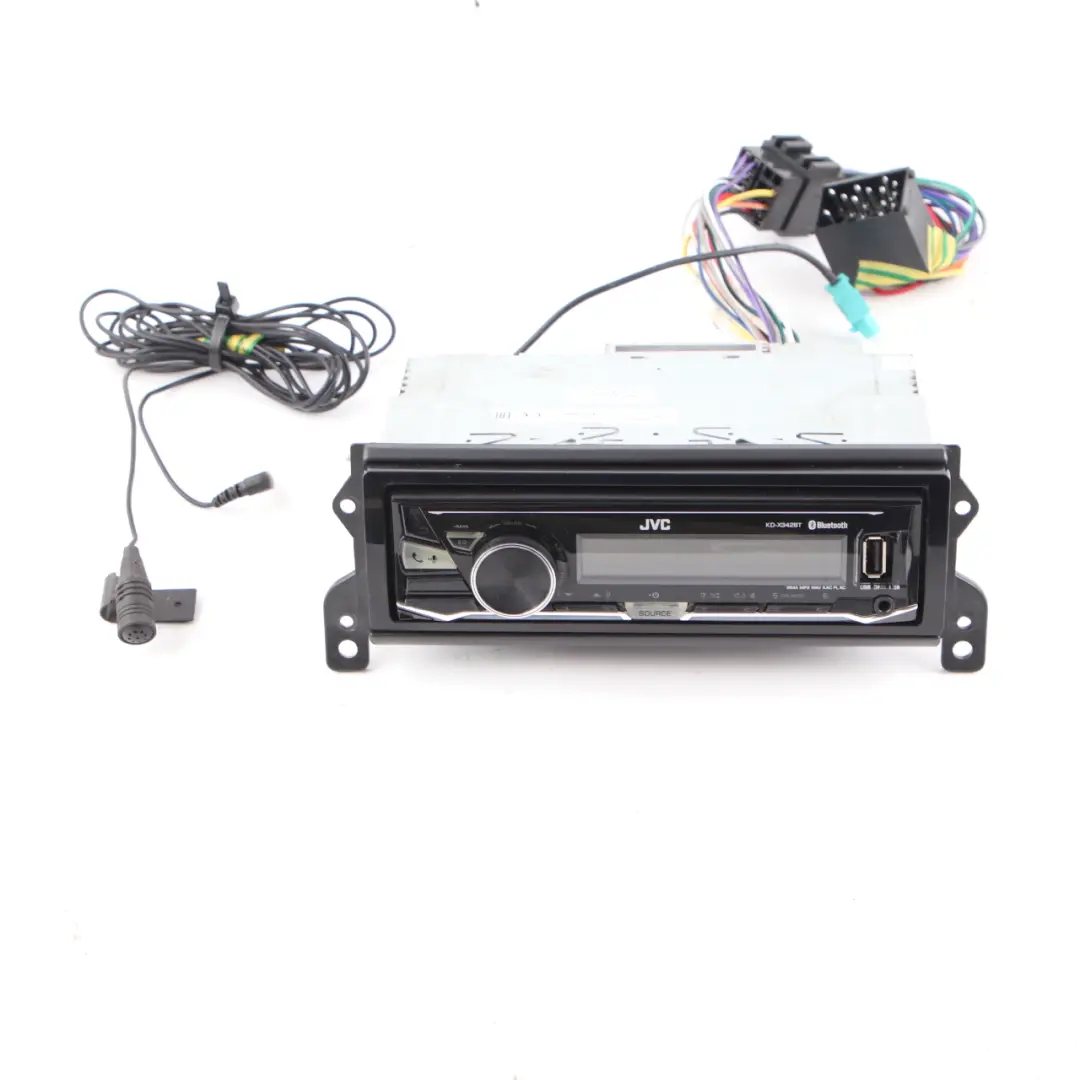 Genuine JVC Car Radio Stereo Audio Player Bluetooth Head Unit to with Part number KD-X342BT Genuine JVC Car Radio Stereo Audio Player Bluetooth Head Unit - SKU KD-X342BT - Part number KD-X342BT