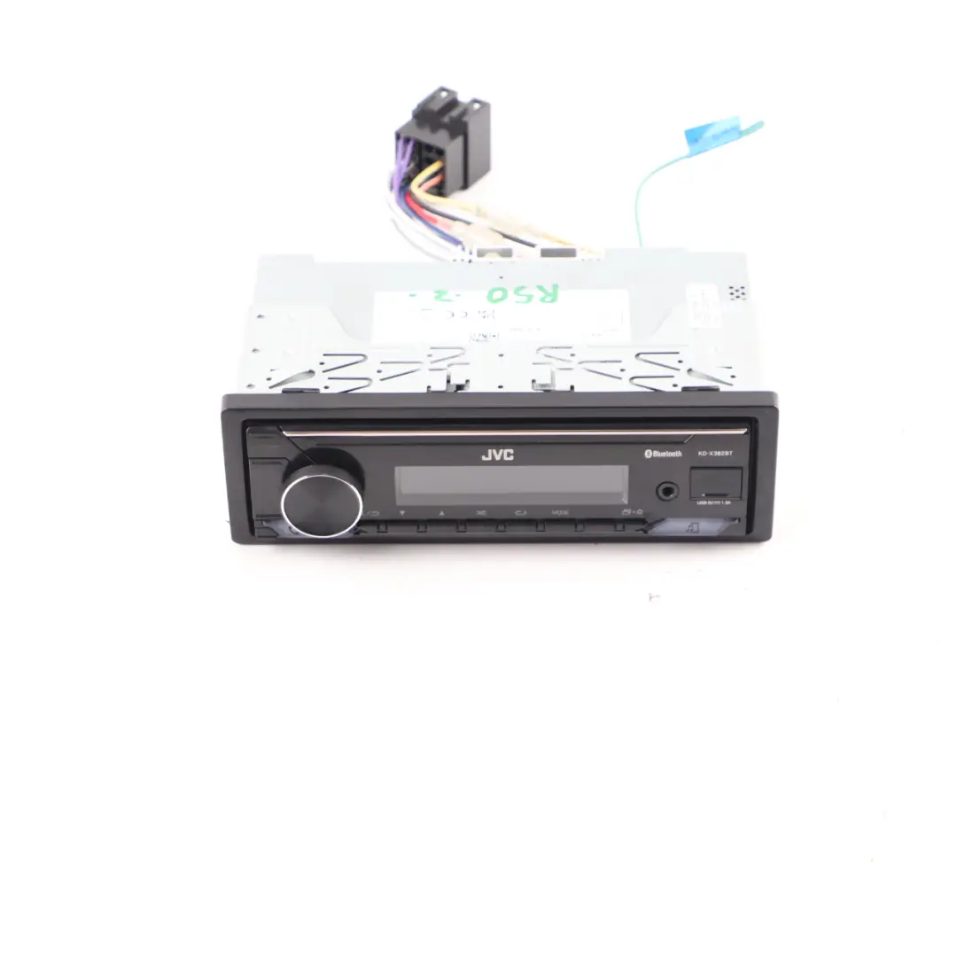 Genuine JVC Car Radio Stereo MP3 Audio Player Bluetooth Head Unit to with Part number KD-X382BT Genuine JVC Car Radio Stereo MP3 Audio Player Bluetooth Head Unit - SKU KD-X382BT - Part number KD-X382BT