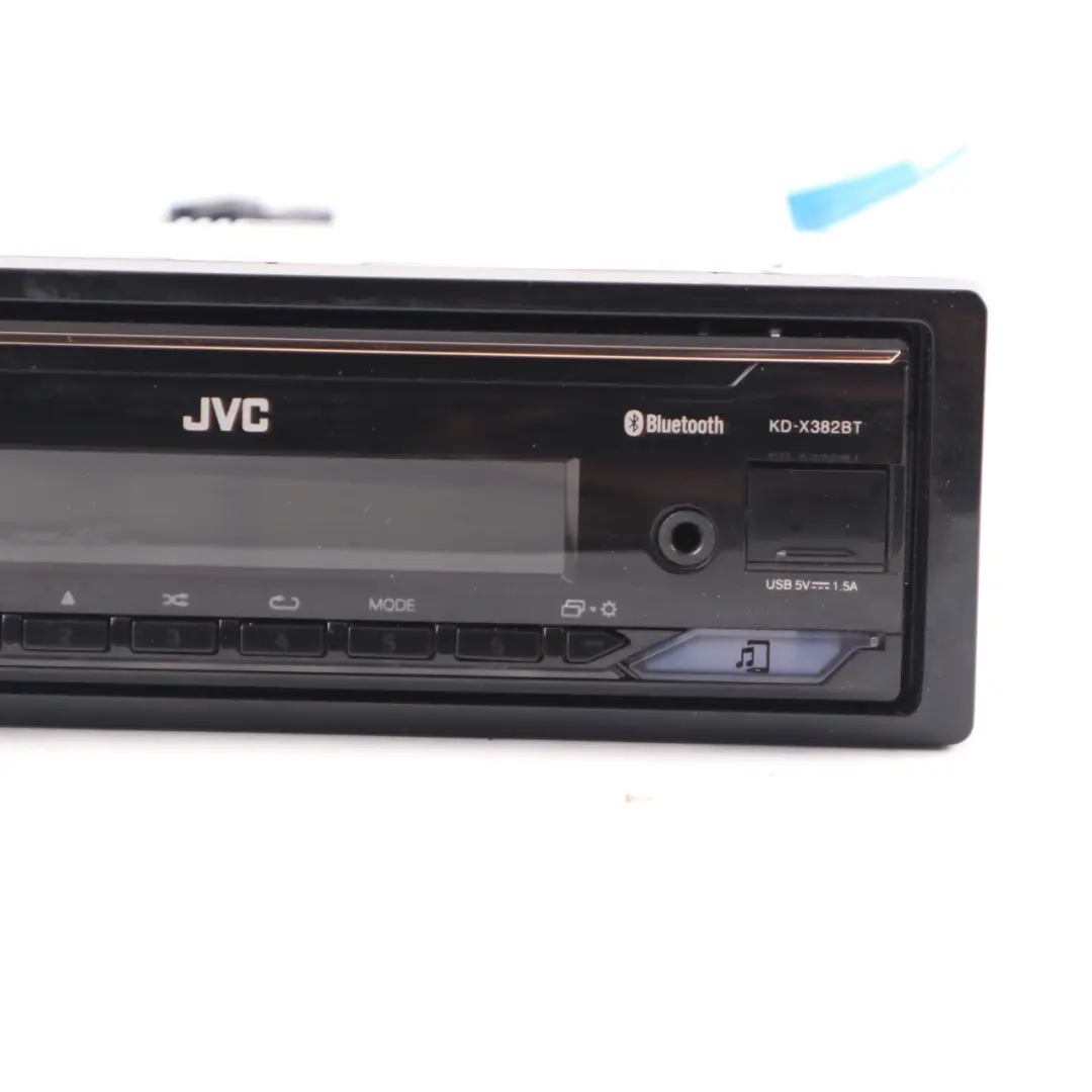 Genuine JVC Car Radio Stereo MP3 Audio Player Bluetooth Head Unit to with Part number KD-X382BT Genuine JVC Car Radio Stereo MP3 Audio Player Bluetooth Head Unit - SKU KD-X382BT - Part number KD-X382BT