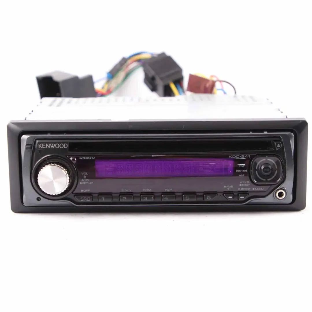 Kenwood Car Radio Stereo MP3 FM AUX Audio Player to with Part number KDC-241SA Kenwood Car Radio Stereo MP3 FM AUX Audio Player - SKU KDC-241SA - Part number KDC-241SA