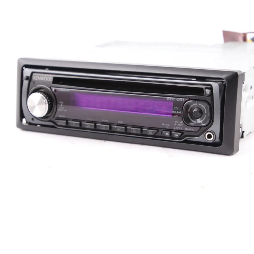 Kenwood Car Radio Stereo MP3 FM AUX Audio Player to with Part number KDC-241SA Kenwood Car Radio Stereo MP3 FM AUX Audio Player - SKU KDC-241SA - Part number KDC-241SA