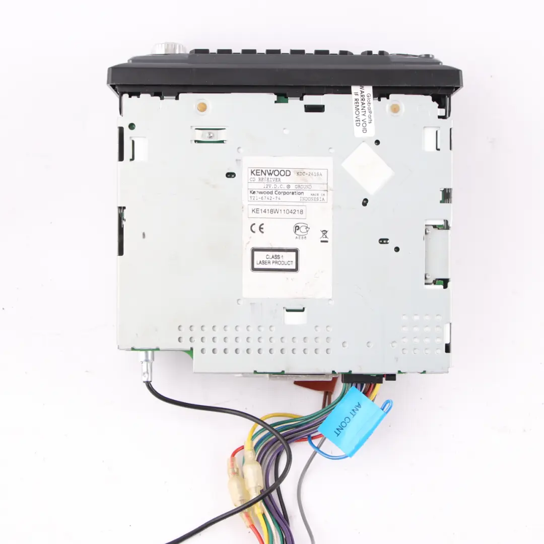 Kenwood Car Radio Stereo MP3 FM AUX Audio Player to with Part number KDC-241SA Kenwood Car Radio Stereo MP3 FM AUX Audio Player - SKU KDC-241SA - Part number KDC-241SA