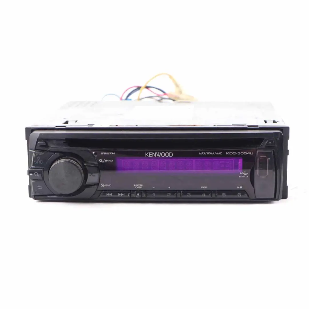 Kenwood Car Radio Stereo MP3 FM AUX USB Audio Player to with Part number KDC-3054U Kenwood Car Radio Stereo MP3 FM AUX USB Audio Player - SKU KDC-3054U - Part number KDC-3054U