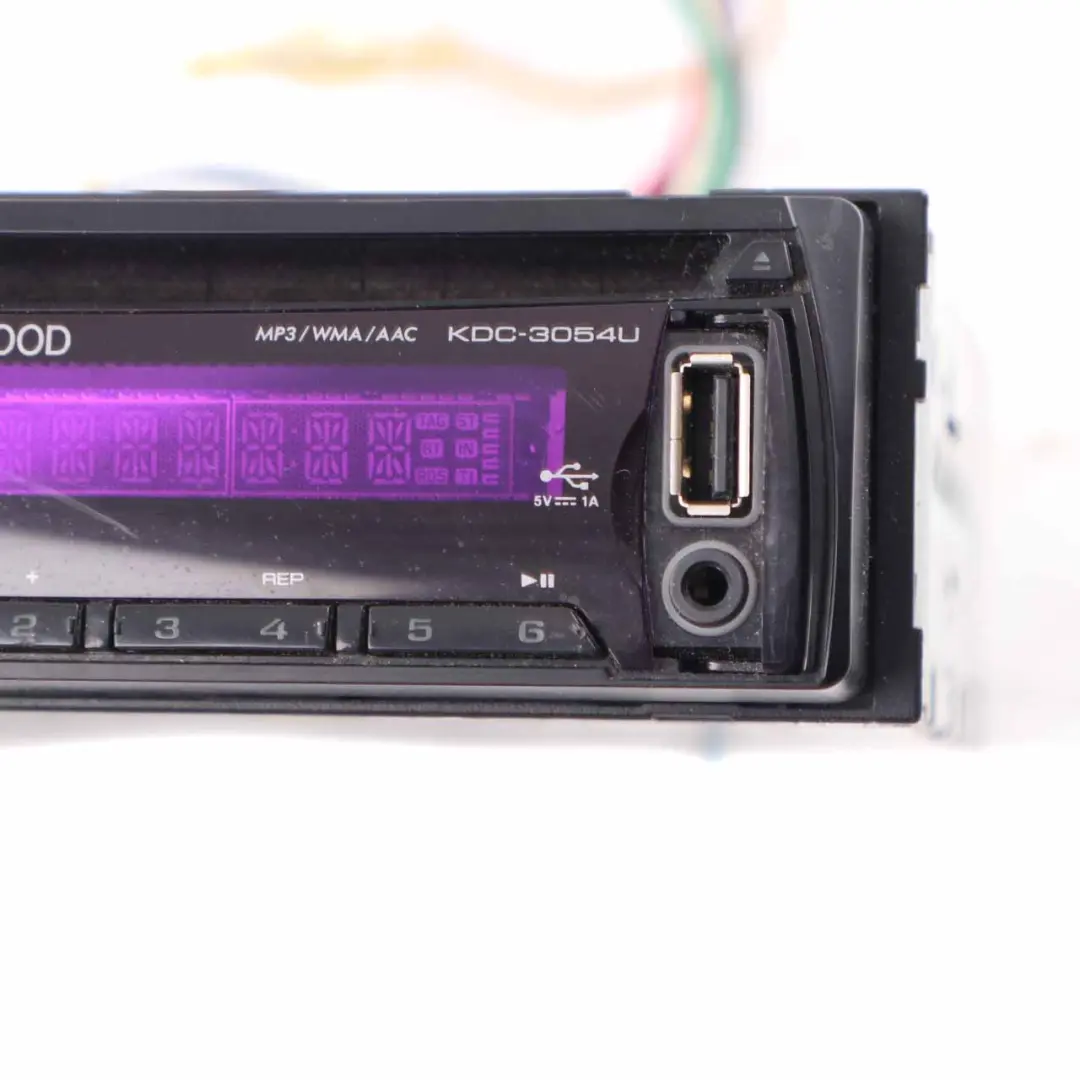 Kenwood Car Radio Stereo MP3 FM AUX USB Audio Player to with Part number KDC-3054U Kenwood Car Radio Stereo MP3 FM AUX USB Audio Player - SKU KDC-3054U - Part number KDC-3054U