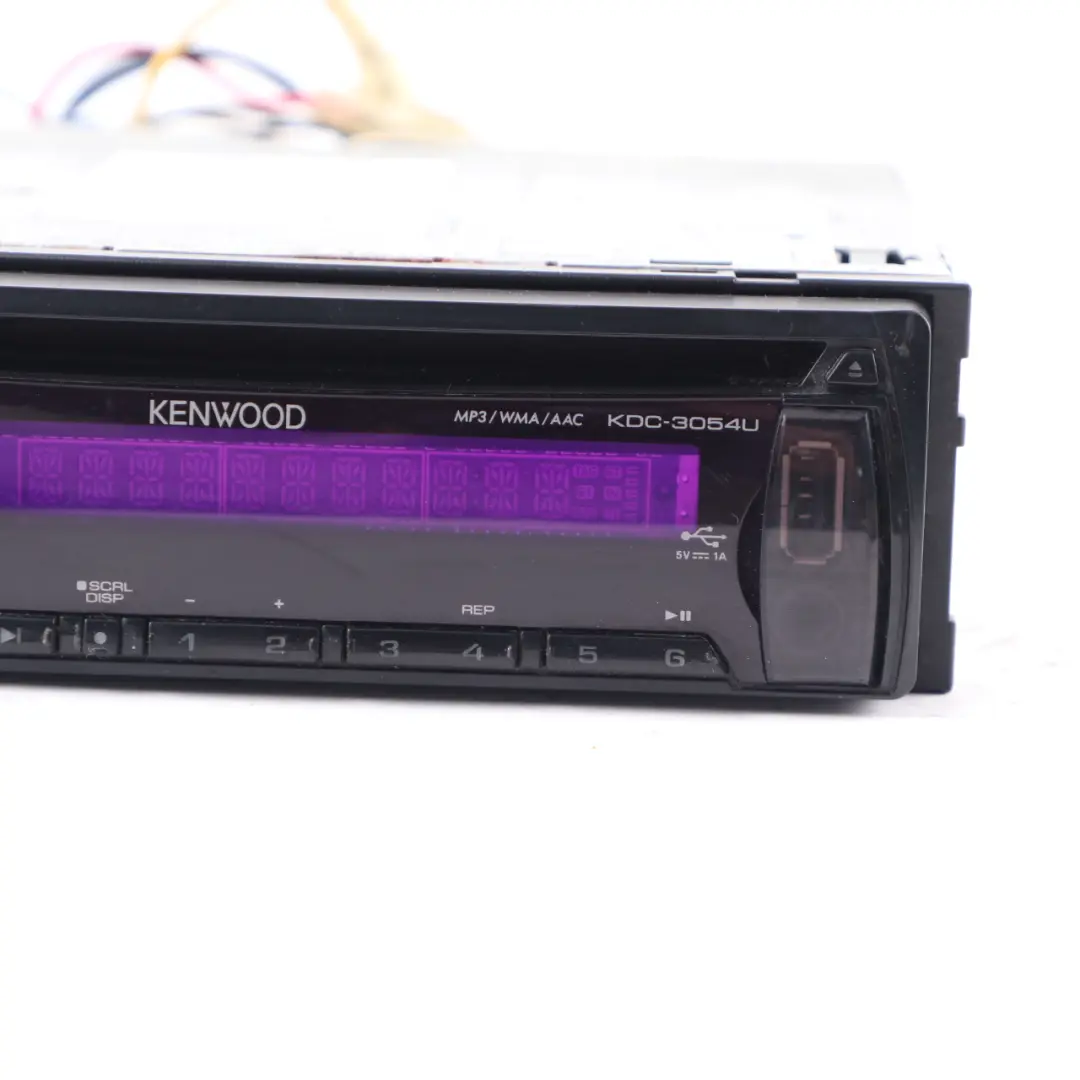 Kenwood Car Radio Stereo MP3 FM AUX USB Audio Player to with Part number KDC-3054U Kenwood Car Radio Stereo MP3 FM AUX USB Audio Player - SKU KDC-3054U - Part number KDC-3054U