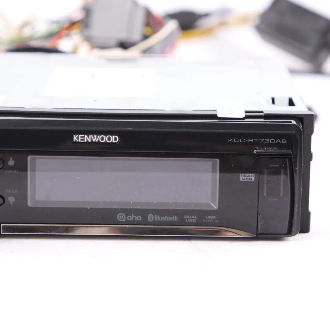 Kenwood Car Radio Stereo MP3 USB FM DAB Audio Player to with Part number KDC-BT73DAB Kenwood Car Radio Stereo MP3 USB FM DAB Audio Player - SKU KDC-BT73DAB - Part number KDC-BT73DAB