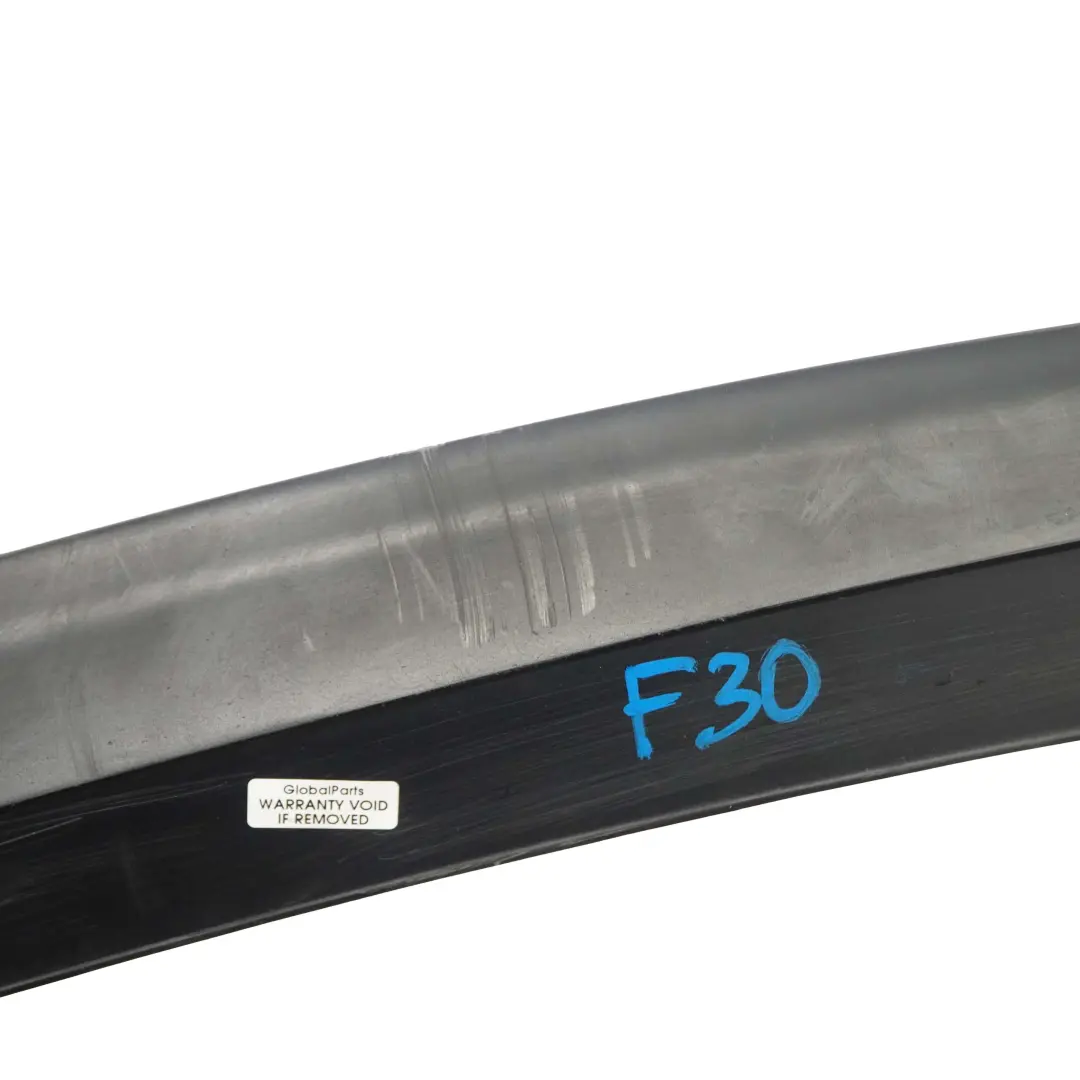 BMW 3 F30 M Performance Look Rear Boot Tailgate Trunk Lid Spoiler Black Matt - SKU KM52020-10 - Part number KM52020-10