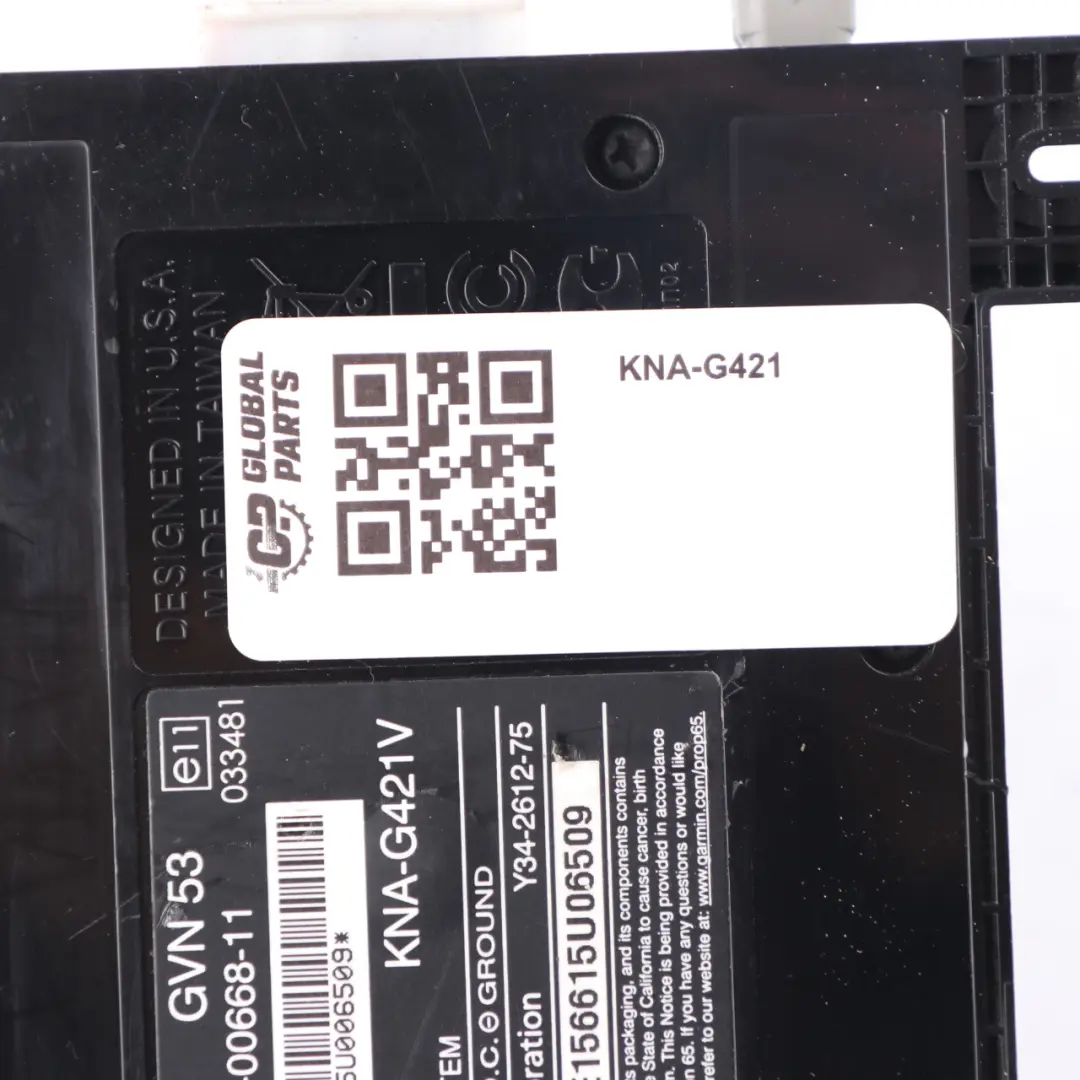 Kenwood Garmin Hideaway GPS Navigation Control Unit Module  - SKU KNA-G421 - Part number KNA-G421