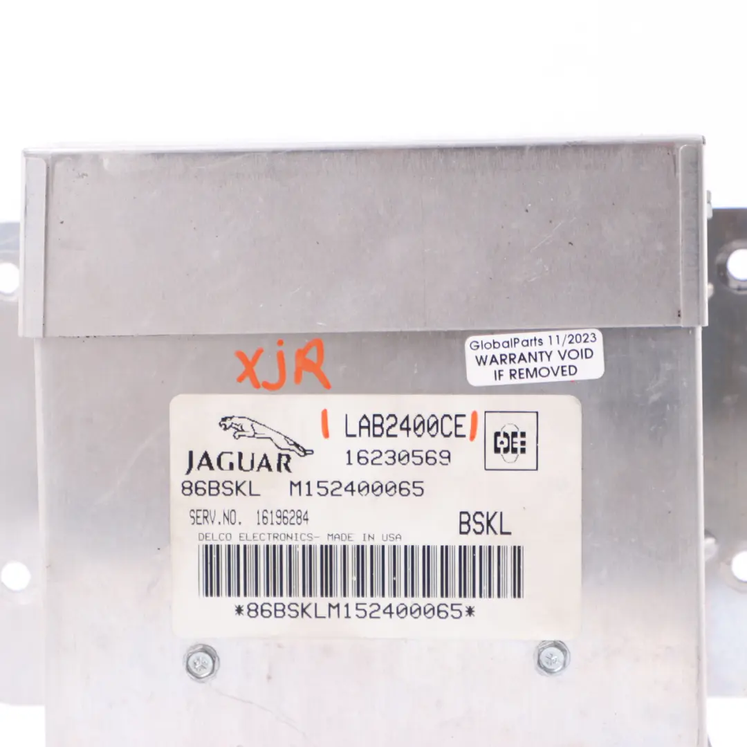XJR Automatic Gearbox Transmission Module Control Unit ECU to Jaguar with Part number LAB2400CE Jaguar XJR Automatic Gearbox Transmission Module Control Unit ECU - SKU LAB2400CE - Part number LAB2400CE