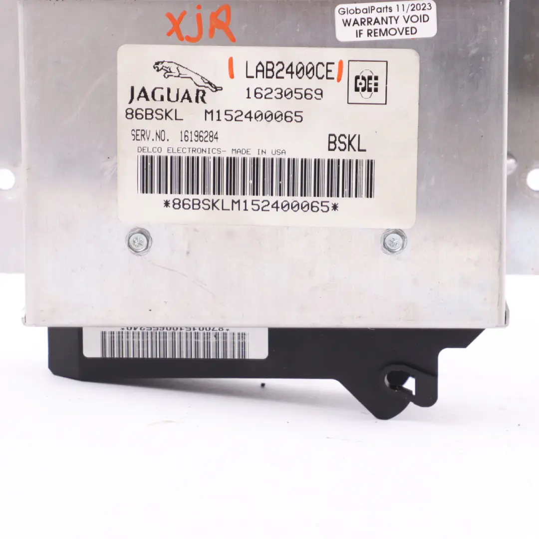 XJR Automatic Gearbox Transmission Module Control Unit ECU to Jaguar with Part number LAB2400CE Jaguar XJR Automatic Gearbox Transmission Module Control Unit ECU - SKU LAB2400CE - Part number LAB2400CE