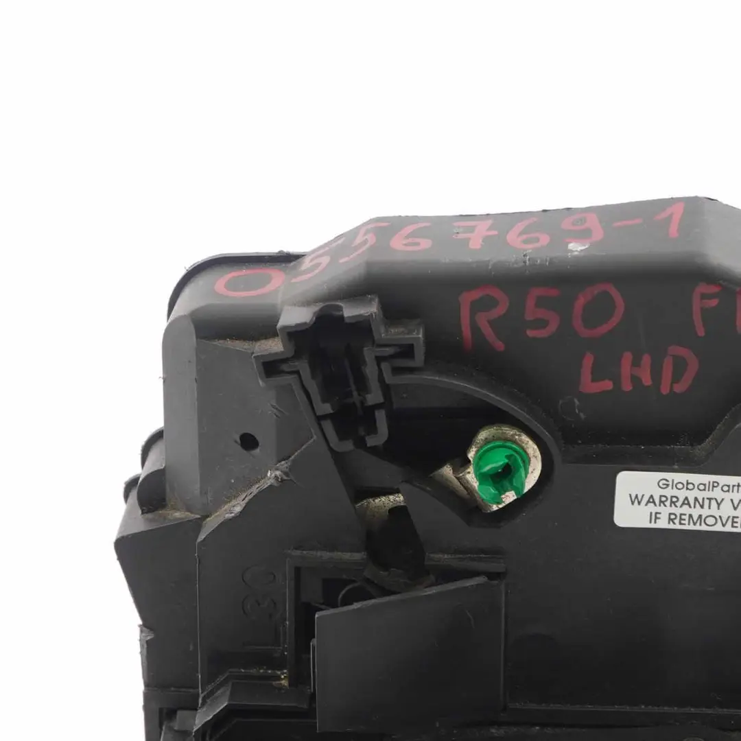 Door Lock Mini Cooper One R50 R52 R53 R56 R57 Right Latch Actuator O/S to with Part number 0556769 Door Lock Mini Cooper One R50 R52 R53 R56 R57 Right Latch Actuator O/S - SKU lhd-0556769-1 - Part number 0556769