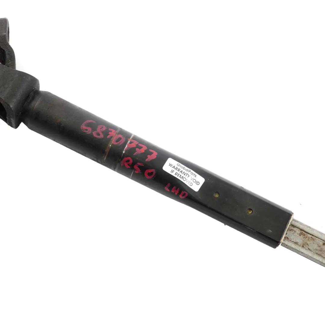 Lower Steering Column Spindle Bottom Joint Shaft to Mini Cooper One R50 R52 R53 with Part number 6870777 Mini Cooper One R50 R52 R53 Lower Steering Column Spindle Bottom Joint Shaft - SKU LHD-6870777 - Part number 6870777