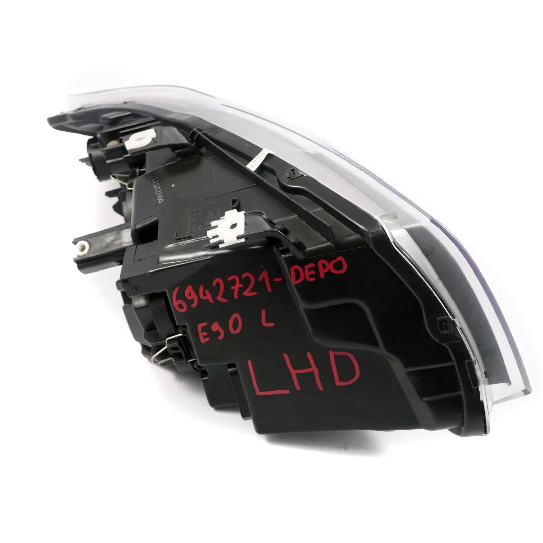 Headlight Headlamp BMW E90 E91 Lamp Light Front Left N/S DEPO to with Part number 6942721 Headlight Headlamp BMW E90 E91 Lamp Light Front Left N/S DEPO - SKU lhd-6942721-DEPO - Part number 6942721