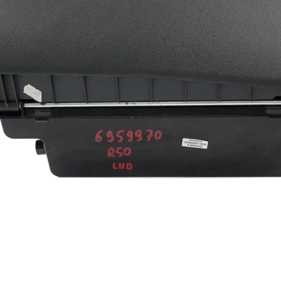 Schowek na rękawiczki do MINI Cooper R50 R52 R53 o numerze 6959970 MINI Cooper R50 R52 R53 Schowek na rękawiczki - SKU lhd-6959970 - Numer Części 6959970