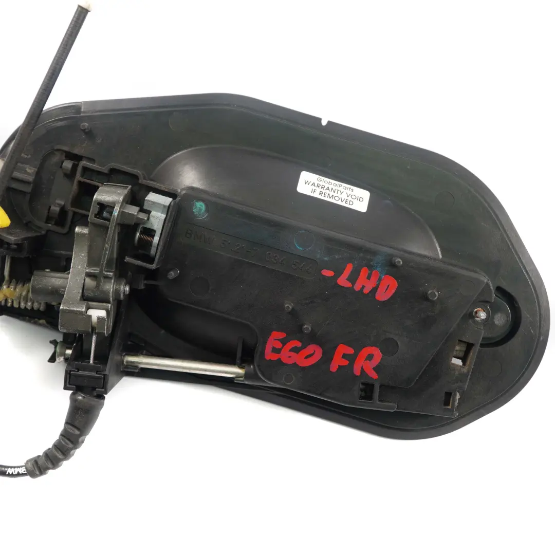 BMW E60 E61 Barre D'Appui Poignee de Porte Exterieure avant Droit - SKU lhd-7034544-TS - Numéro de pièce 7034544