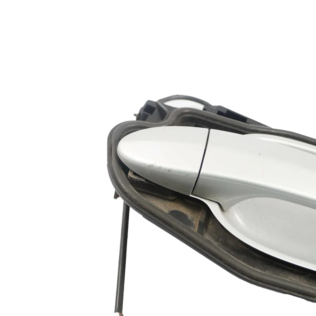 BMW E60 E61 Klamka Prawa Prawy Przód Titansilver - SKU lhd-7034544-TS - Numer Części 7034544