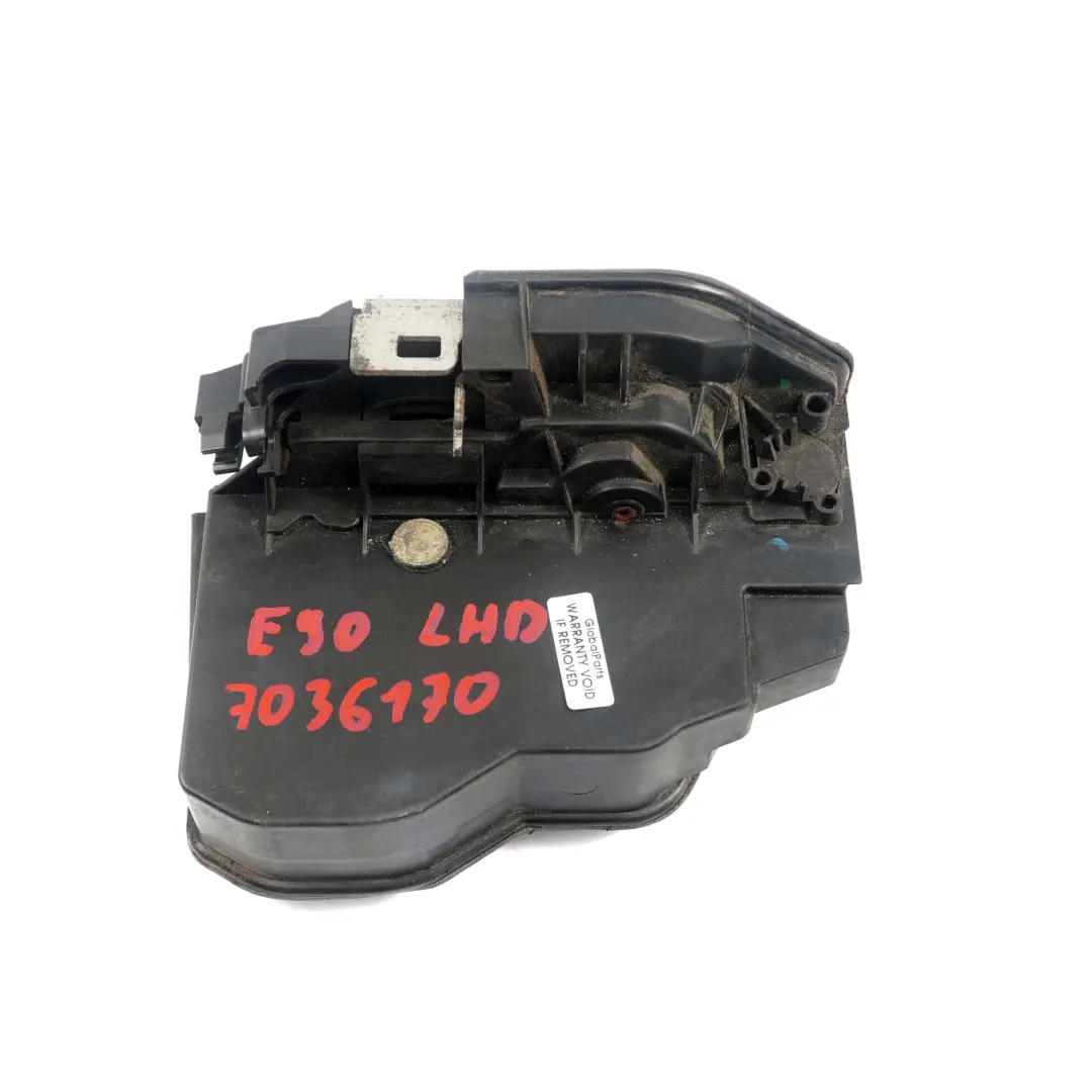 O/S Right Front Door Latch Actuator Catch to BMW 1 3 5 Series E60 E87 E90 with Part number 7036170 BMW 1 3 5 Series E60 E87 E90 O/S Right Front Door Latch Actuator Catch - SKU lhd-7036170 - Part number 7036170