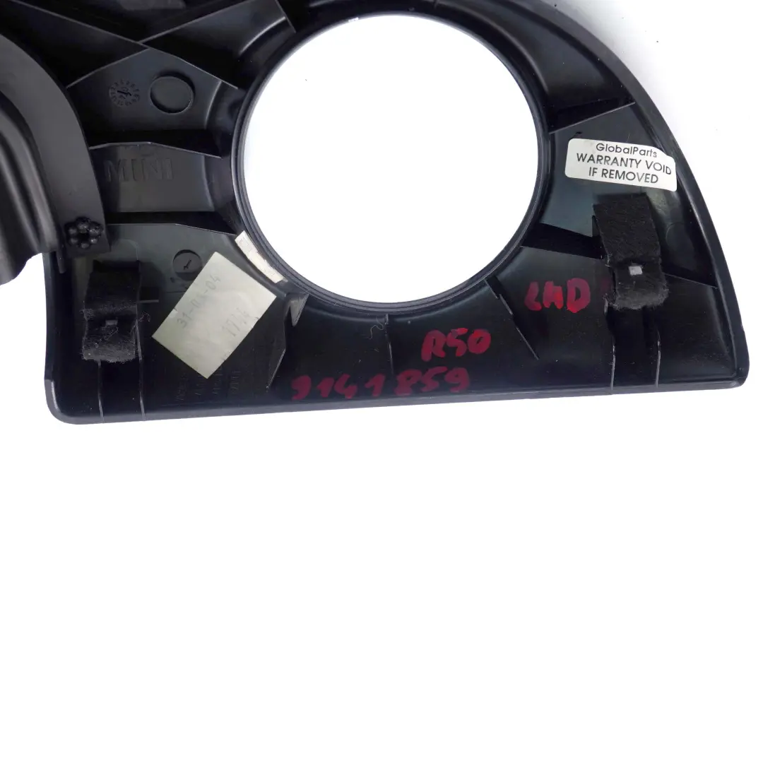 Mini Cooper R50 R53 Armaturenbrett Vorne Links Lenkung Abdeckung Alloy Patina - SKU lhd-9141859 - Teilenummer 9141859