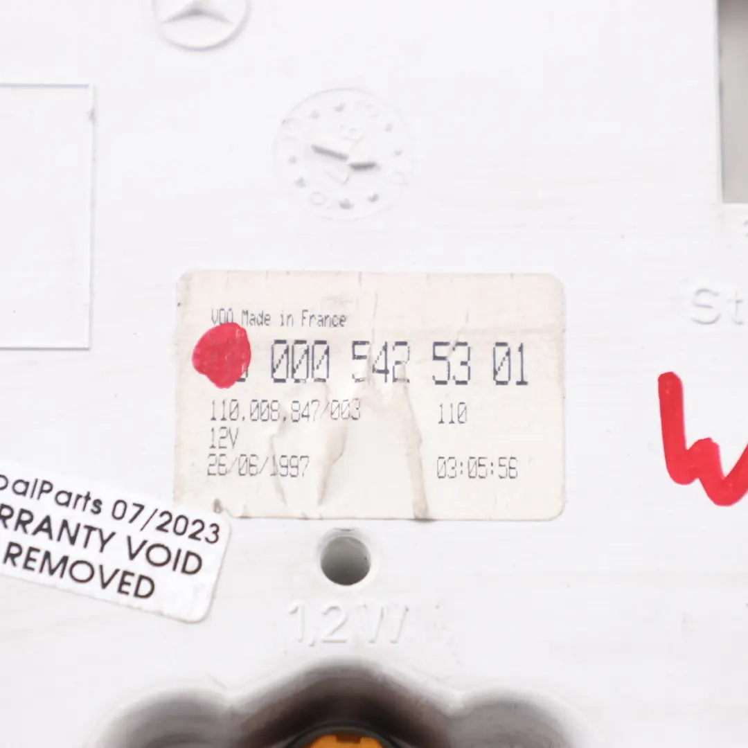 W901 W903 Diesel Licznik do Mercedes o numerze A0005425301 Mercedes W901 W903 Diesel Licznik - SKU lhd-A0005425301 - Numer Części A0005425301