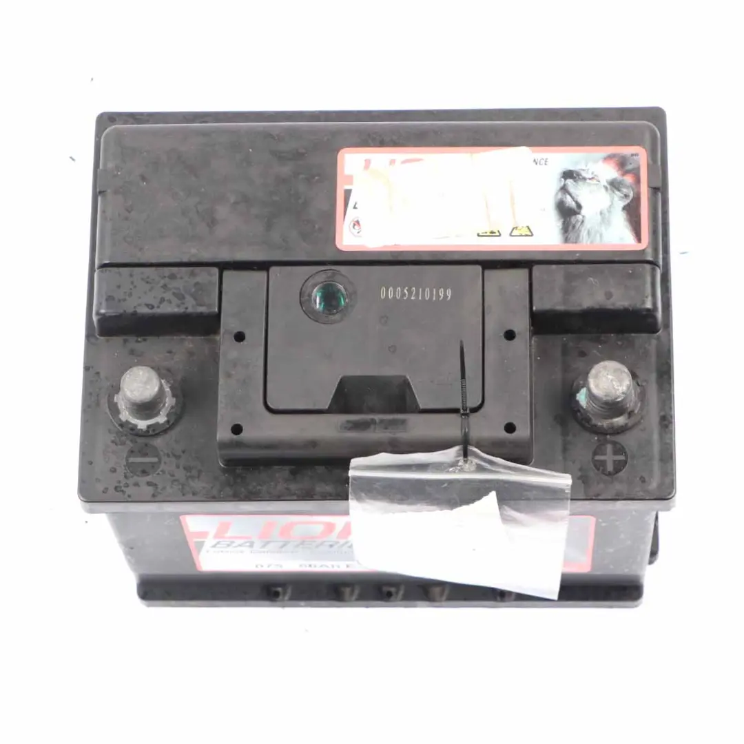  LION Calcium Accumulator Battery 60Ah 480A 12V - SKU LION 60Ah Accumulator-2 - Part number LION 60Ah Accumulator