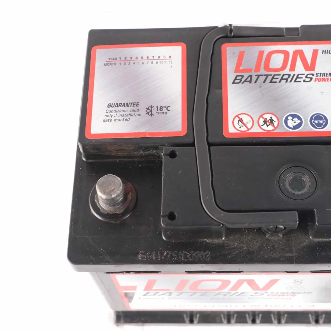  LION Calcium Accumulator Battery 60Ah 480A 12V - SKU LION 60Ah Accumulator - Part number LION 60Ah Accumulator