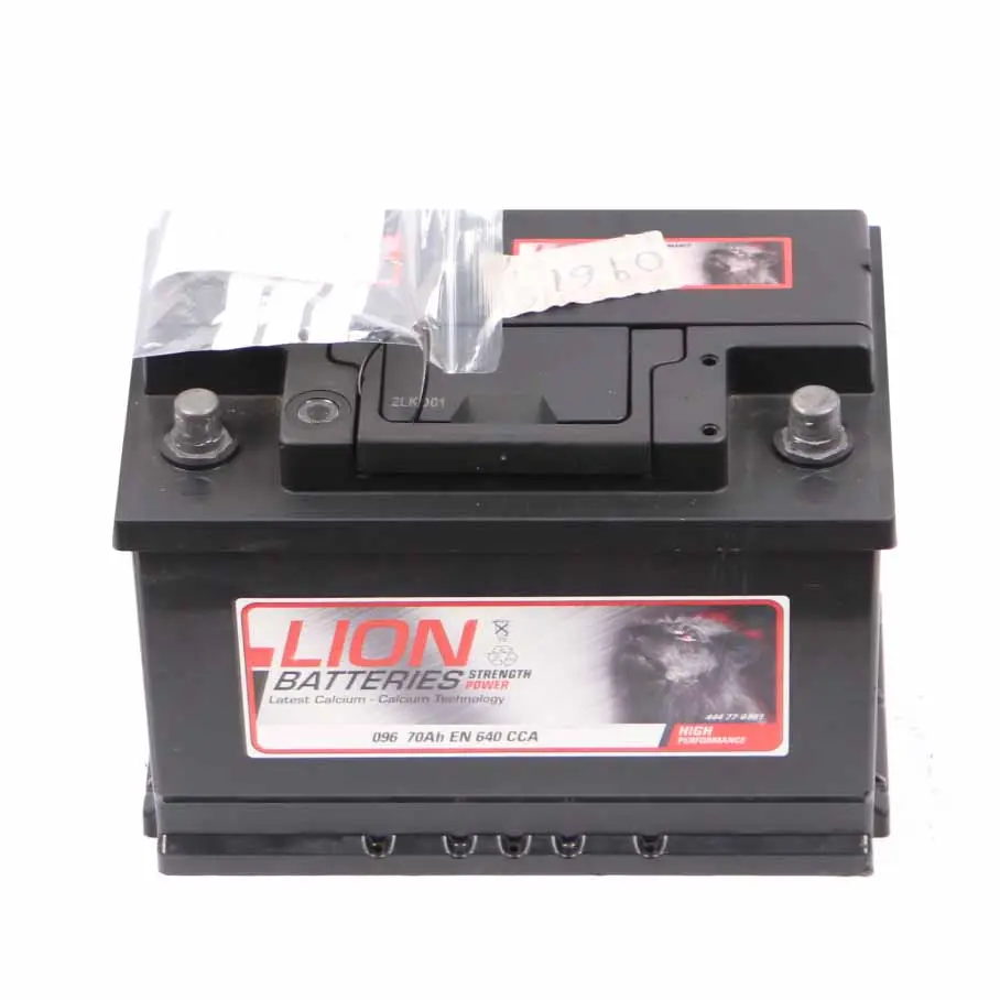  LION Calcium Accumulator Battery 70Ah 640A 12V - SKU LION-70AH - Part number LION 70Ah Accumulator