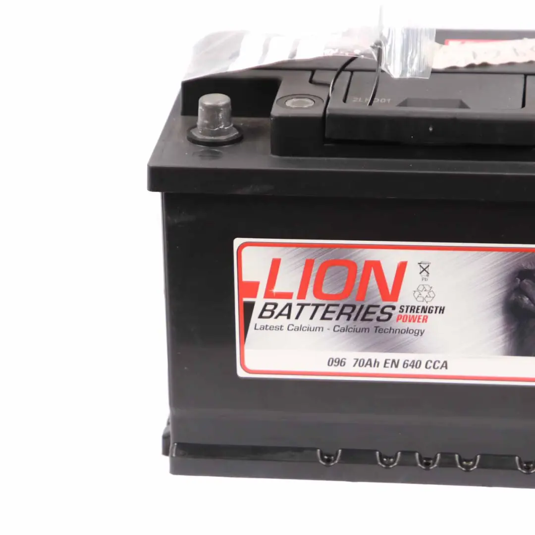  LION Calcium Accumulator Battery 70Ah 640A 12V - SKU LION-70AH - Part number LION 70Ah Accumulator