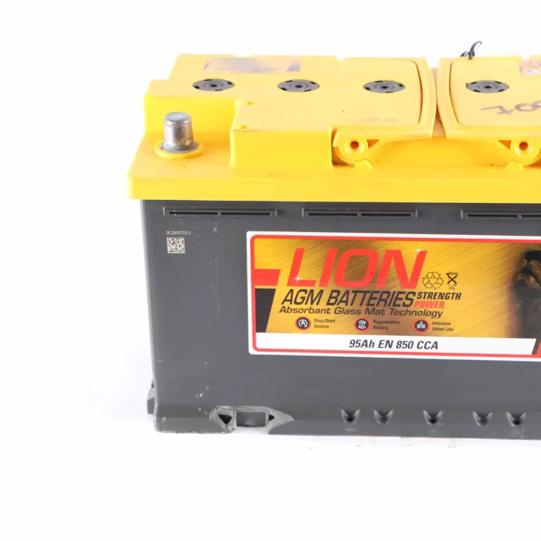  LION AGM Start Stop Plus Accumulator Battery 95Ah 850A 12V - SKU LION AGM 95Ah Accumulator - Part number LION AGM 95Ah Accumulator