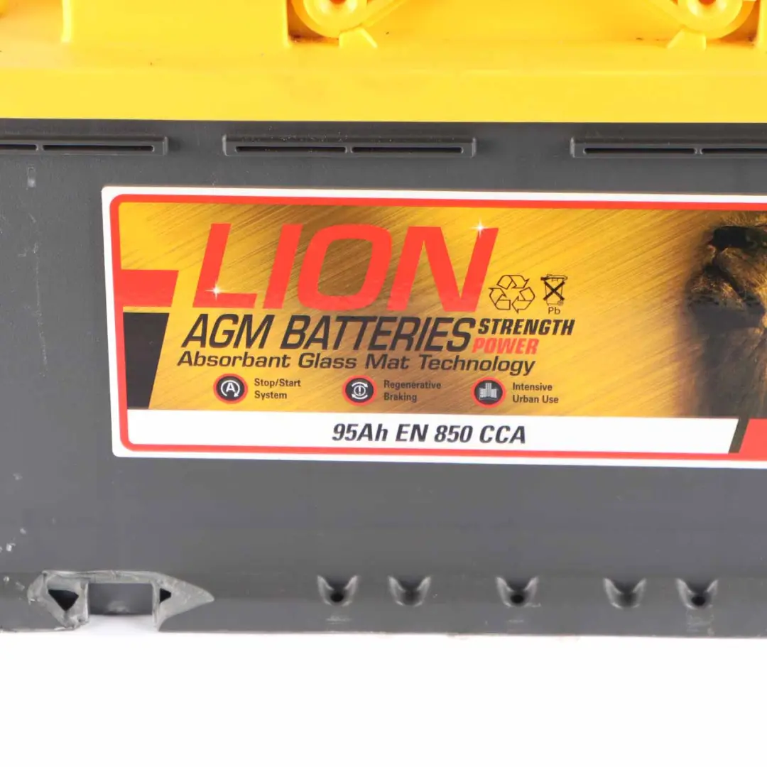 LION AGM Start Stop Plus Accumulator Battery 95Ah 850A 12V to with Part number LION AGM 95Ah Accumulator LION AGM Start Stop Plus Accumulator Battery 95Ah 850A 12V - SKU LION AGM 95Ah Accumulator - Part number LION AGM 95Ah Accumulator