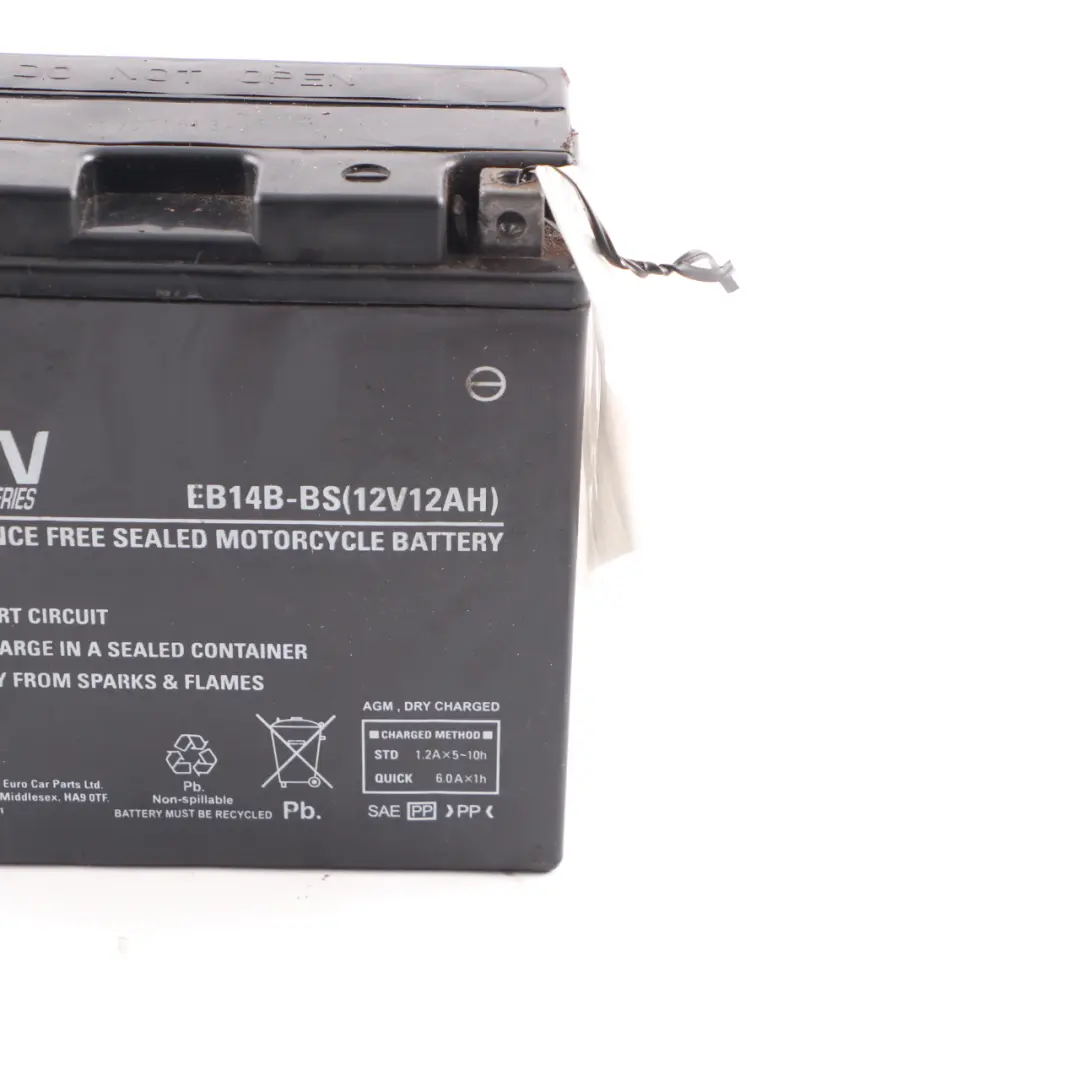 LION 12V Motorcycle Accumulator Battery 12Ah EB14B-BS to with Part number LION Motorcycle 12Ah Accumulator LION 12V Motorcycle Accumulator Battery 12Ah EB14B-BS - SKU LION Motorcycle 12Ah Accumulator - Part number LION Motorcycle 12Ah Accumulator