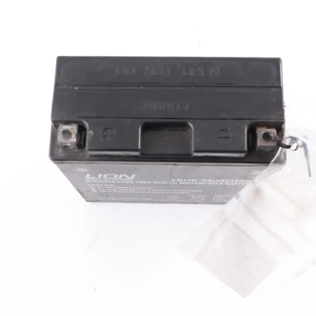LION 12V Motorcycle Accumulator Battery 12Ah EB14B-BS to with Part number LION Motorcycle 12Ah Accumulator LION 12V Motorcycle Accumulator Battery 12Ah EB14B-BS - SKU LION Motorcycle 12Ah Accumulator - Part number LION Motorcycle 12Ah Accumulator