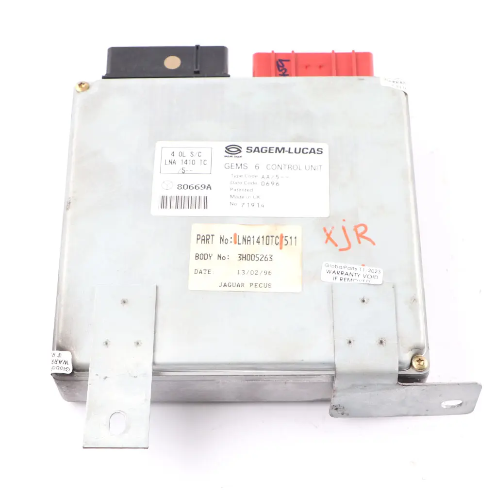 Jaguar XJR X300 4.0 Supercharged 320HP Engine Unit ECU Automatic to with Part number LNA1410TC Jaguar XJR X300 4.0 Supercharged 320HP Engine Unit ECU Automatic - SKU LNA1410TC - Part number LNA1410TC