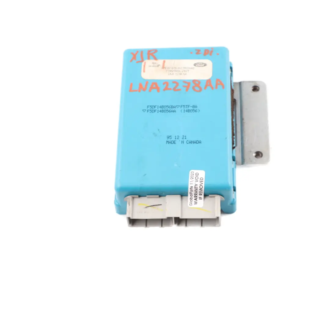 Airbag Module Jaguar XJR XJ6 XJ12 Air Bag Control Unit ECU to with Part number LNA2278AA Airbag Module Jaguar XJR XJ6 XJ12 Air Bag Control Unit ECU - SKU LNA2278AA - Part number LNA2278AA