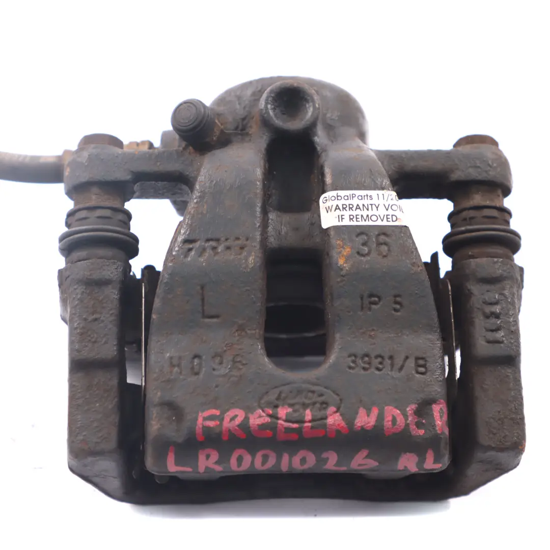 Pinza de Freno Trasero Izquierda Freno Unidad Carcasa para Land Rover Freelander 2 con número de pieza LR001026 Land Rover Freelander 2 Pinza de Freno Trasero Izquierda Freno Unidad Carcasa - SKU LR001026 - Número de pieza LR001026